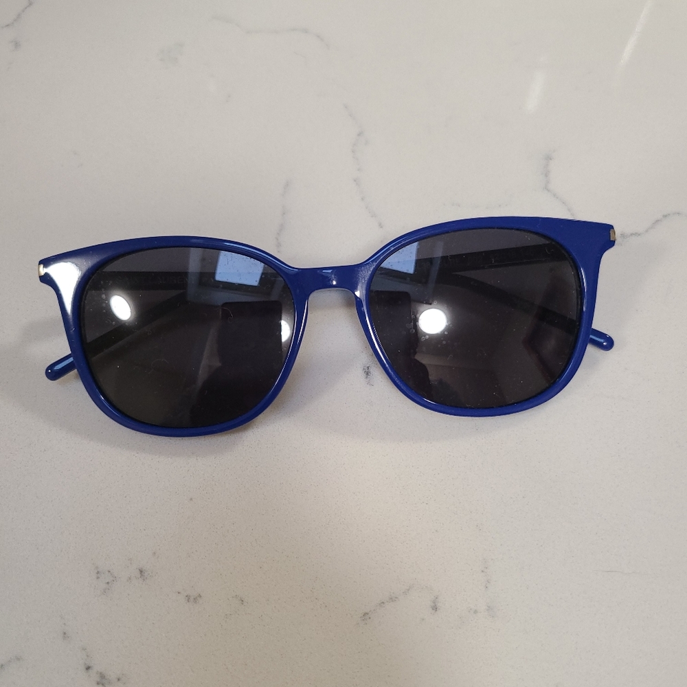 Saint Laurent SL38 SURF/F 002 Women's Blue Sunglasses Shades 52/16/140